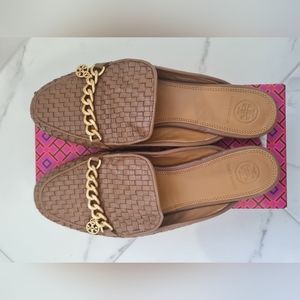 tory burch charm mules